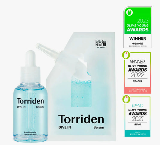 Torriden Dive-In Serum 50mL Refill Set (+50mL Refill Pack)